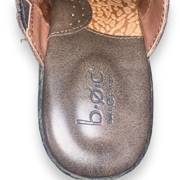 BOC Born Concepts Pontine Slip On Clogs Brown Leather Women's 7M - Picture 9 of 12